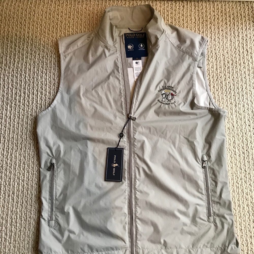Polo Gray US Open 2014 Golf vest